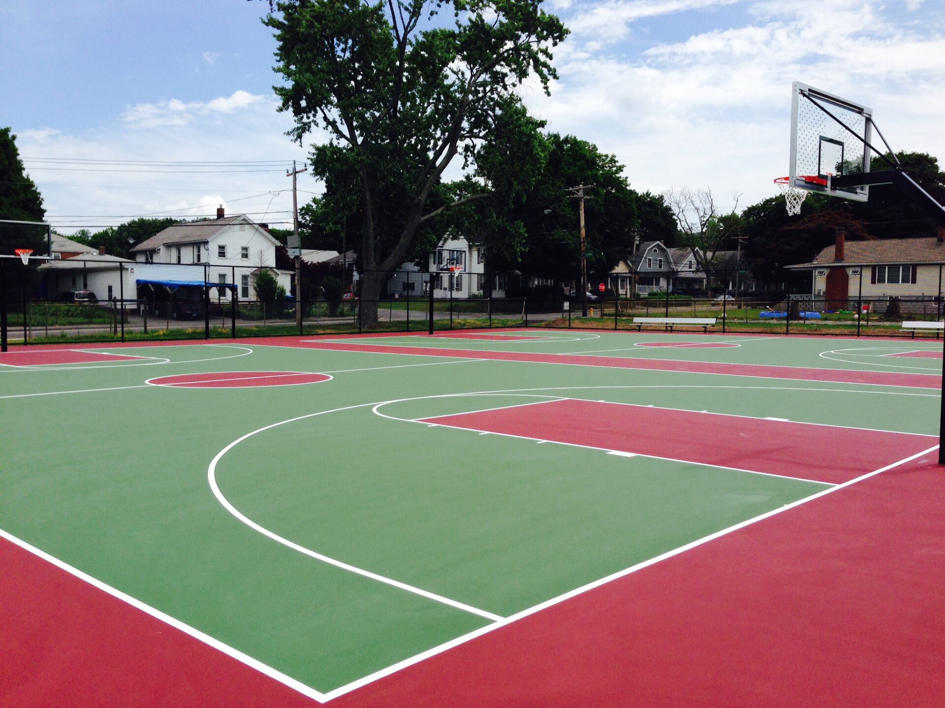 Outdoor Basketball Court » Hal's Construction » Portland OR