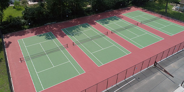 Courts Built By Classic Turf