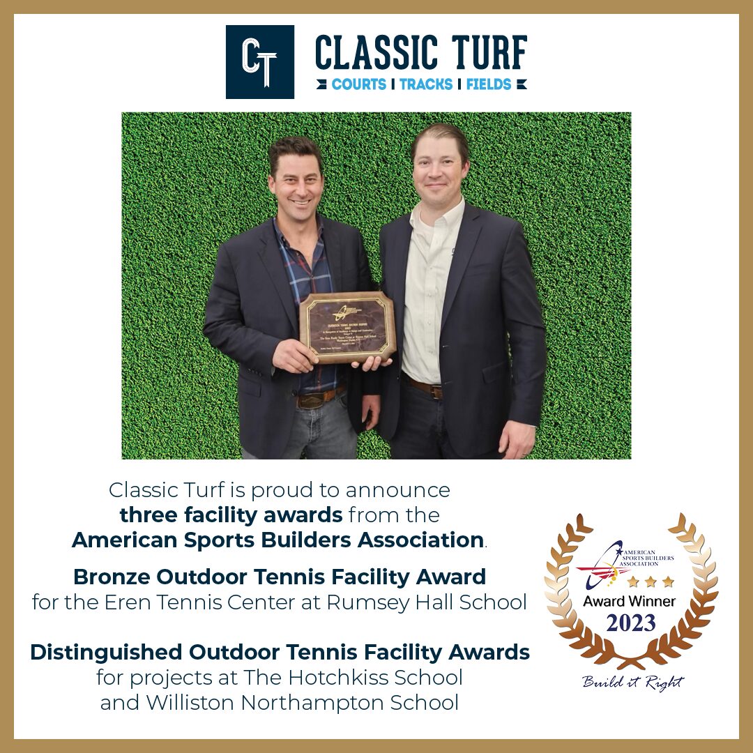 Classic Turf Receives Prestigious Awards at ASBA Technical Meeting