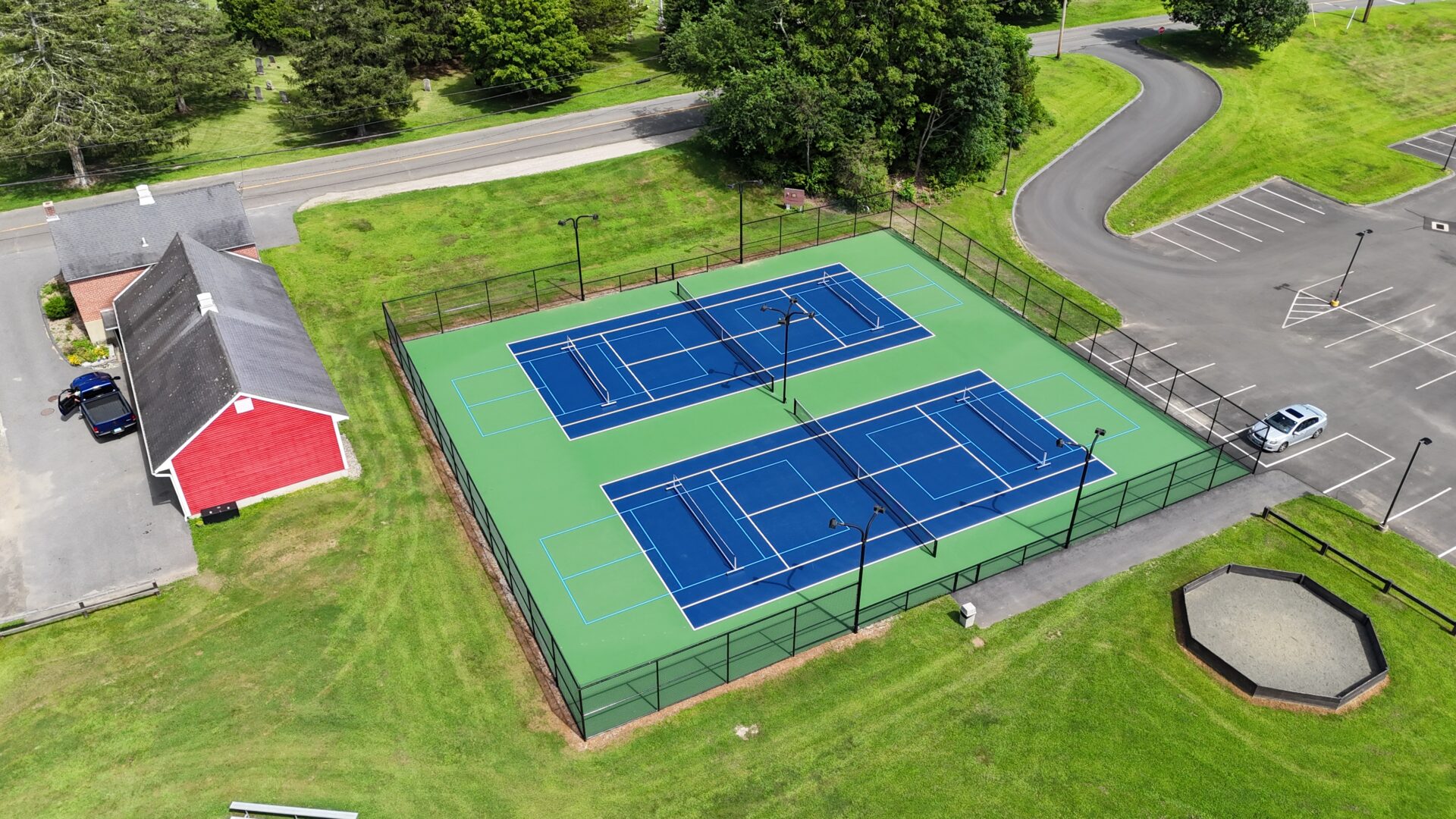BUILT TO LAST: Old Courts Look Brand New After Resurface