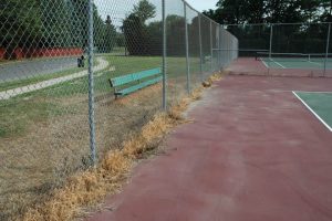 Tennis Court Construction for School Tennis Court Construction for School