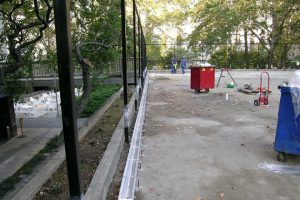 Rockefeller University - Installation of Trench Drain Rockefeller University - Installation of Trench Drain