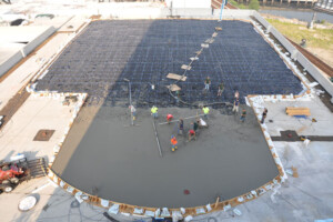 Sky View Park - Installation of Concrete Sky View Park - Installation of Concrete