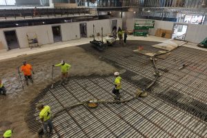 Outdoor Post-Tension Concrete Hockey Rinks & Inline Rinks
